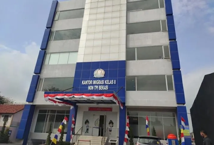 foto : kantor Imigrasi Kelas II Non TPI Bekasi